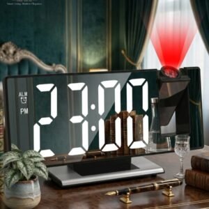 Aura time smart wall clock| Modern digital wall clock